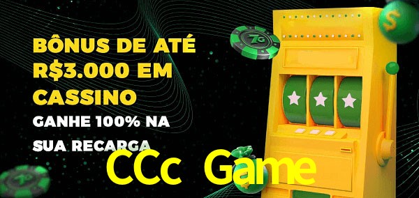 CCc Game melhor bônus de depósito